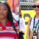 Aya Nakamura (à gauche) et Phoebe Dynevor (à droite). Swipe pour plus 